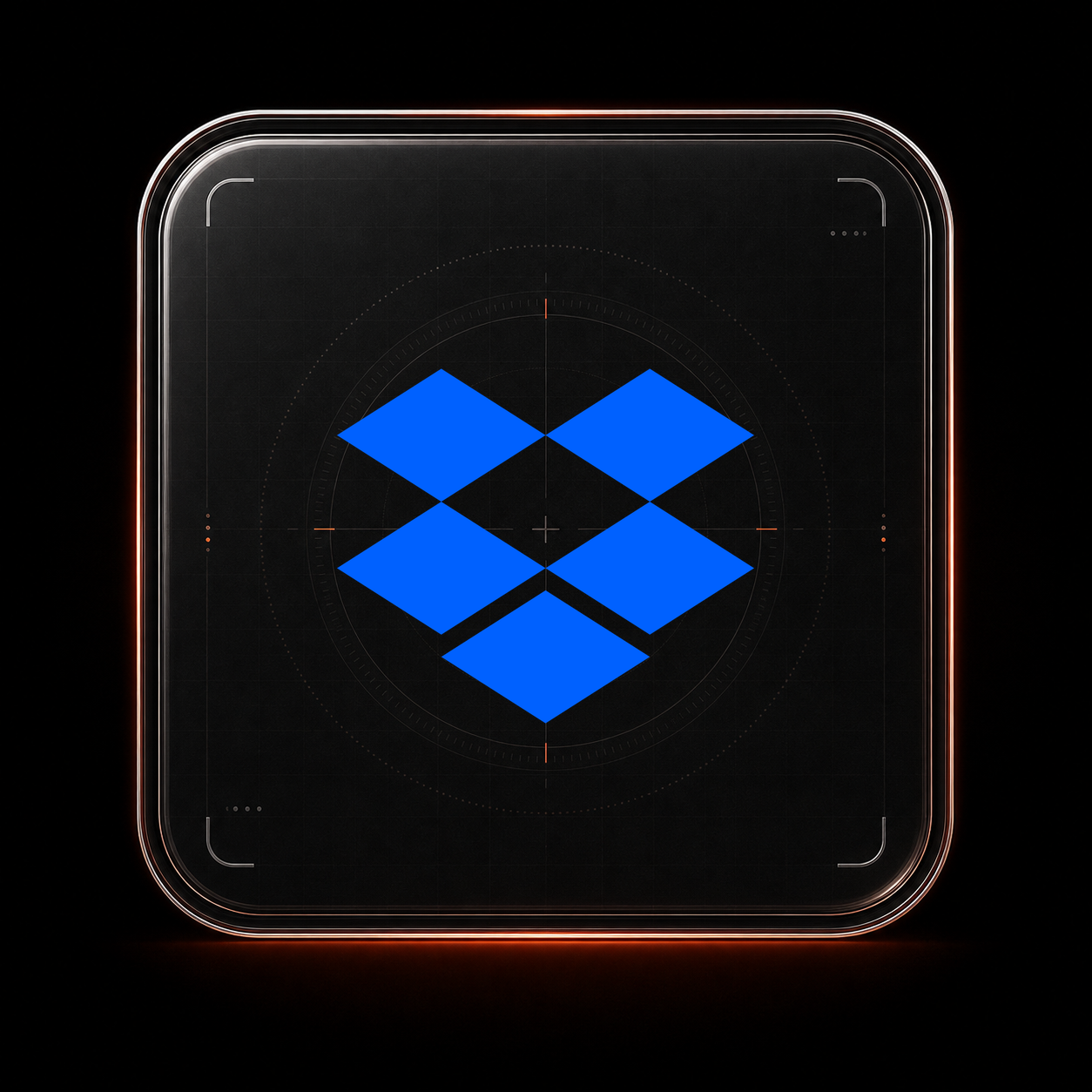 Dropbox glass tile