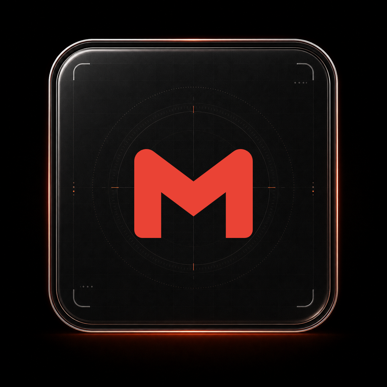 Gmail glass tile