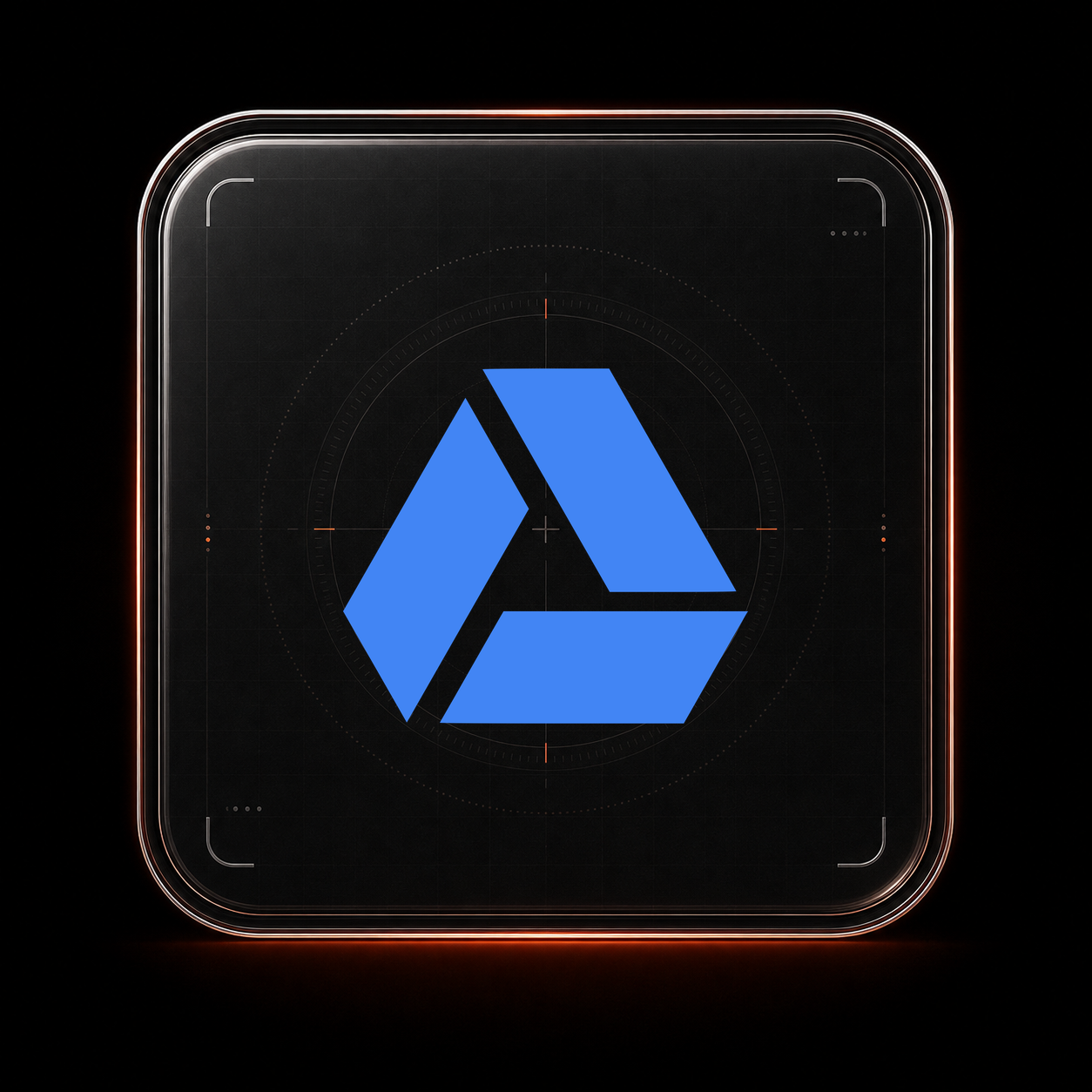 Google Drive glass tile
