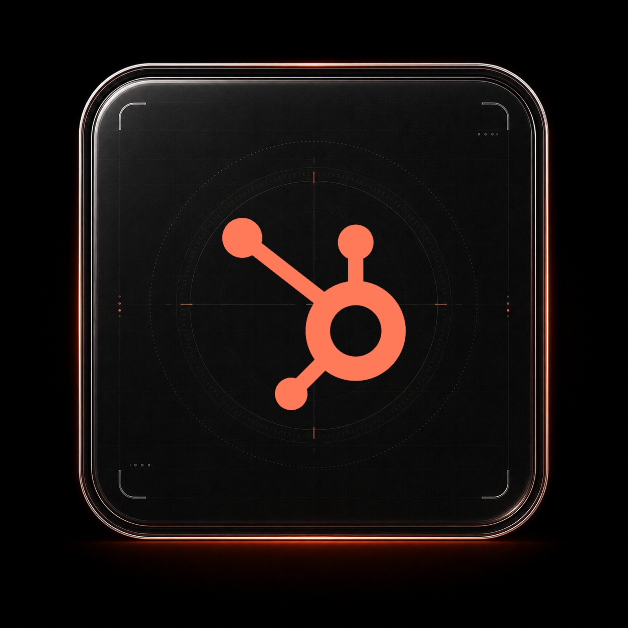HubSpot glass tile