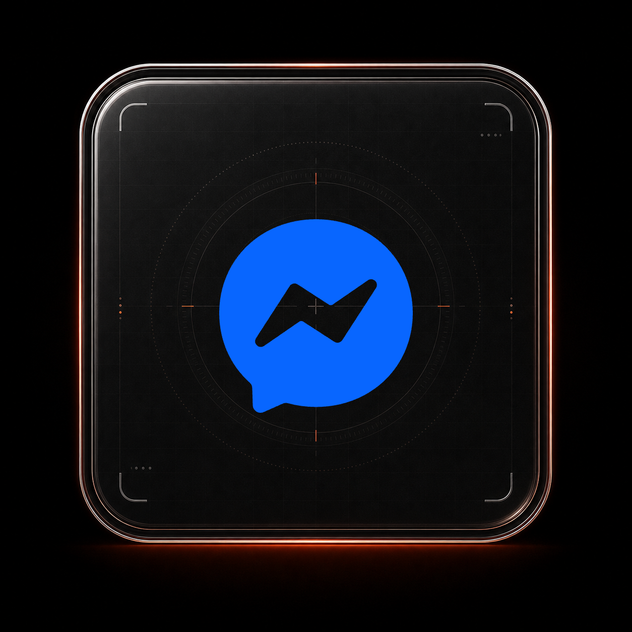 Messenger glass tile
