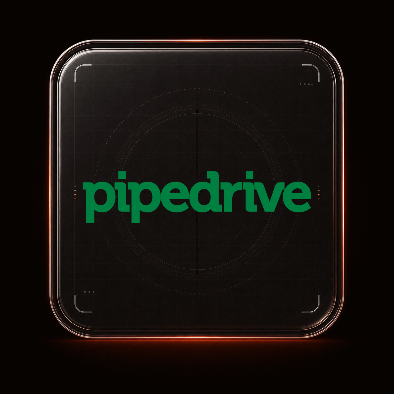 Pipedrive glass tile