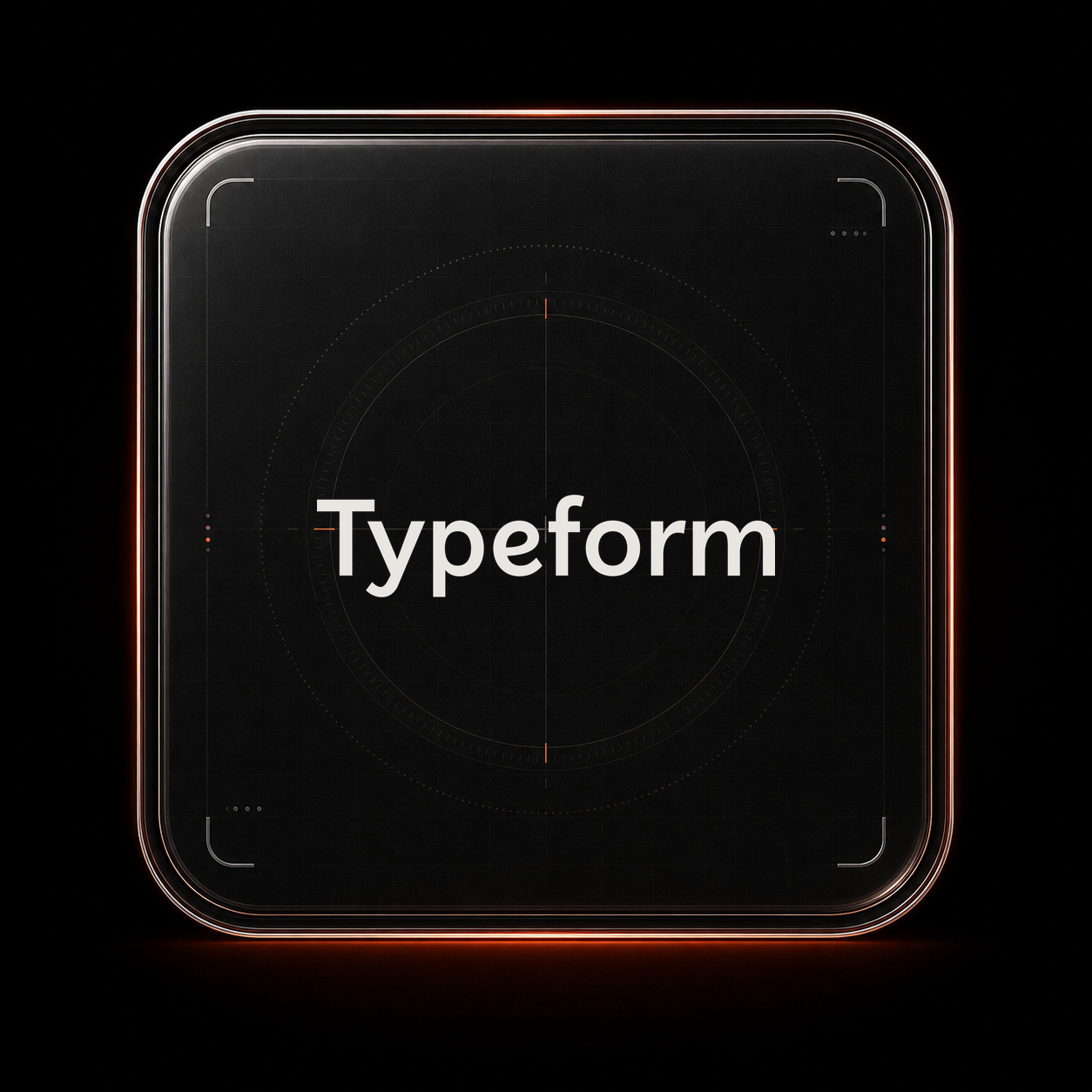 Typeform glass tile