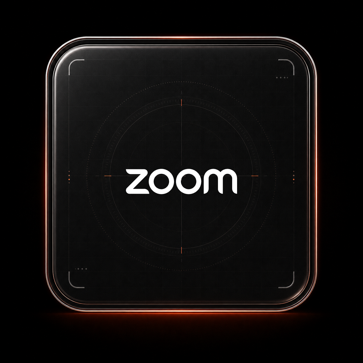 Zoom glass tile
